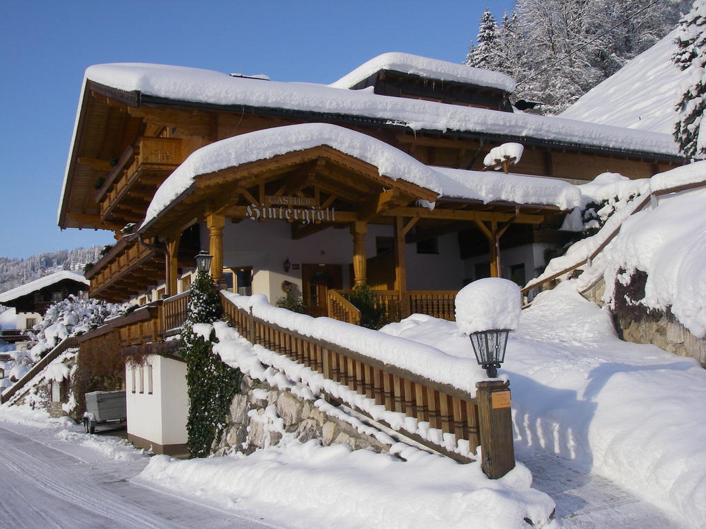Berggasthof Hintergfoell ウンケン エクステリア 写真